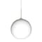 Besa Lighting Coco 12 Pendant, Opal Matte, Satin Nickel Finish, 1x9W LED 1JT-COCO1207-LED-SN - alternate 1